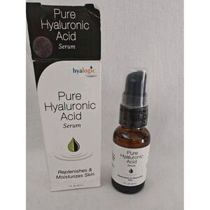 Hyalogic Pure Hyaluronic Acid Serum 1 fl oz 30 ml Cruelty Free New Sealed Pump